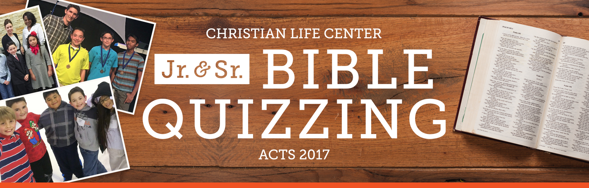 Bible Quizzing CHRISTIAN LIFE CENTER